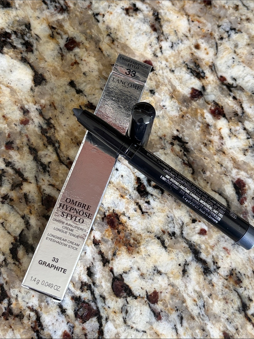 ⚡️🖤Lancôme Ombre Hypnôse Stylo Cream Eyeshadow Stick Graphite